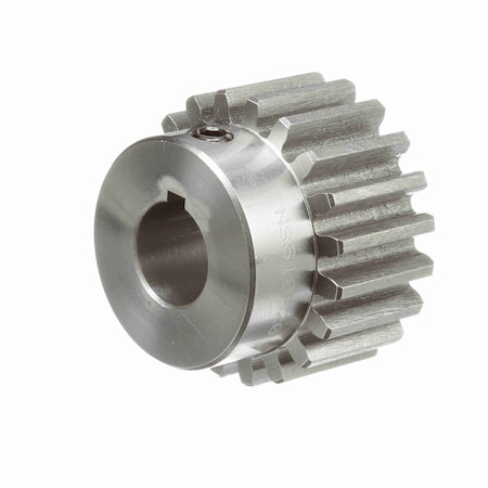 Browning Steel Finished Bore Spur Gear - 14.5 Pa 10 Dp, NSS10F20X3/4 NSS10F20X3/4